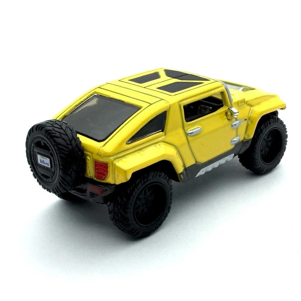 Maisto All Stars Hummer‎ HX Concept SUV Yellow Diecast 1/64 Scale Loose